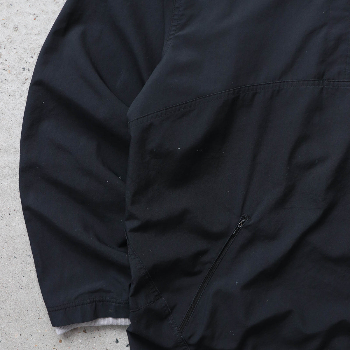 Nike Lacrosse 1/4 Zip Hooded Windbreaker Jacket - 2000s (S)