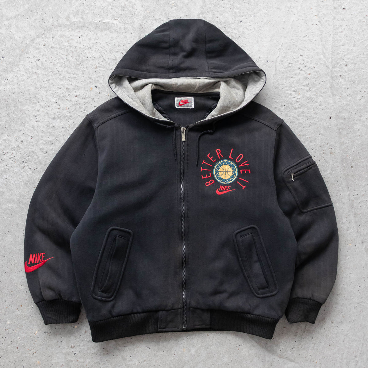 Nike Alley Hoops Dunk Yard Quilted Jacket - 90s (M)