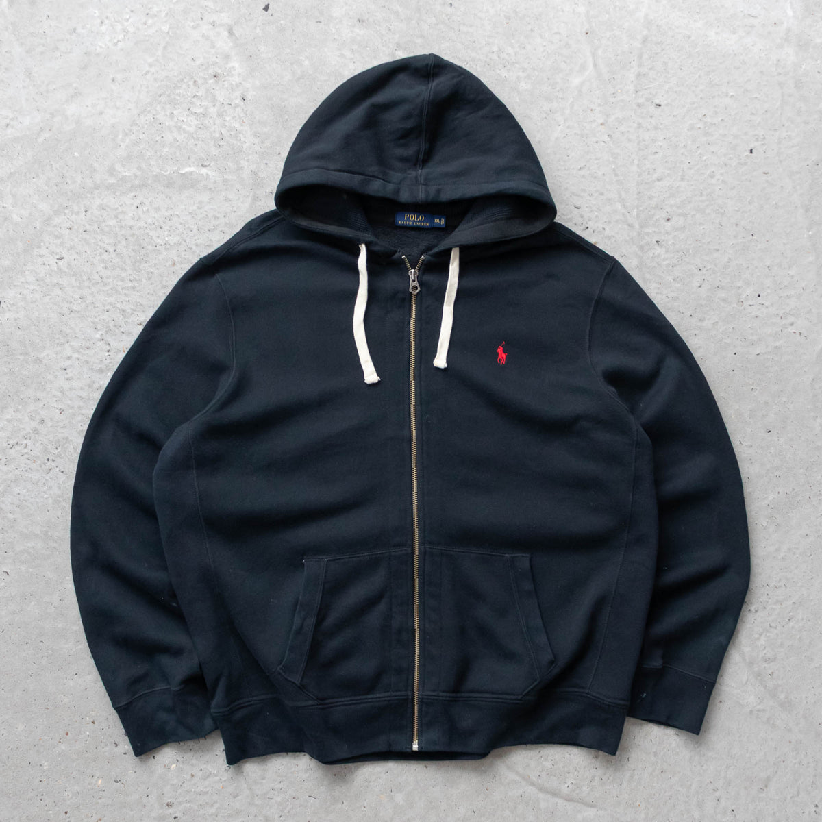 Polo Ralph Lauren Full-Zip Hoodie - 2000s (XXL)