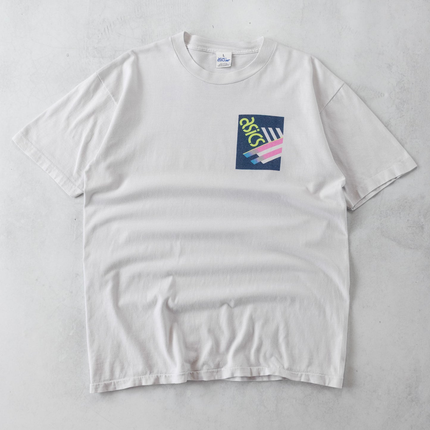 Vintage 90s ASICS Graphic Tee - L