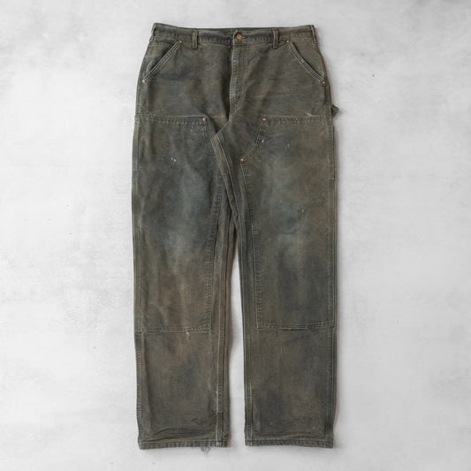 Vintage 90s Carhartt Double Knee Carpenter Pants - 36x34