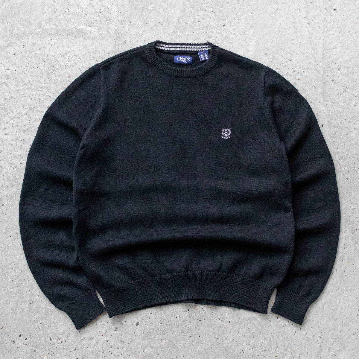 Chaps Ralph Lauren Heavy Knit Sweater - 2000s (L)