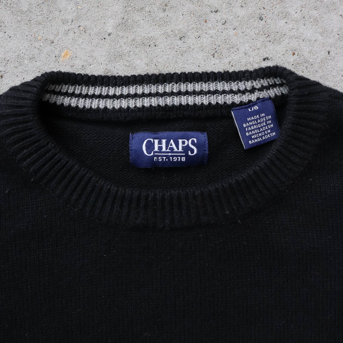 Chaps Ralph Lauren Heavy Knit Sweater - 2000s (L)