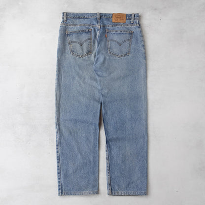 Vintage 80s Levi's 604 Orange Tab Jeans - 36x30
