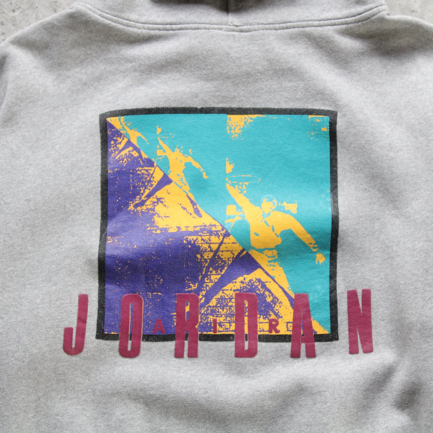 Vintage 1990 Nike Air Jordan 5 Hoodie - L