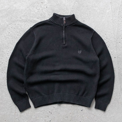 Chaps Ralph Lauren 1/4 Zip Knit Sweater - 2000s (L)