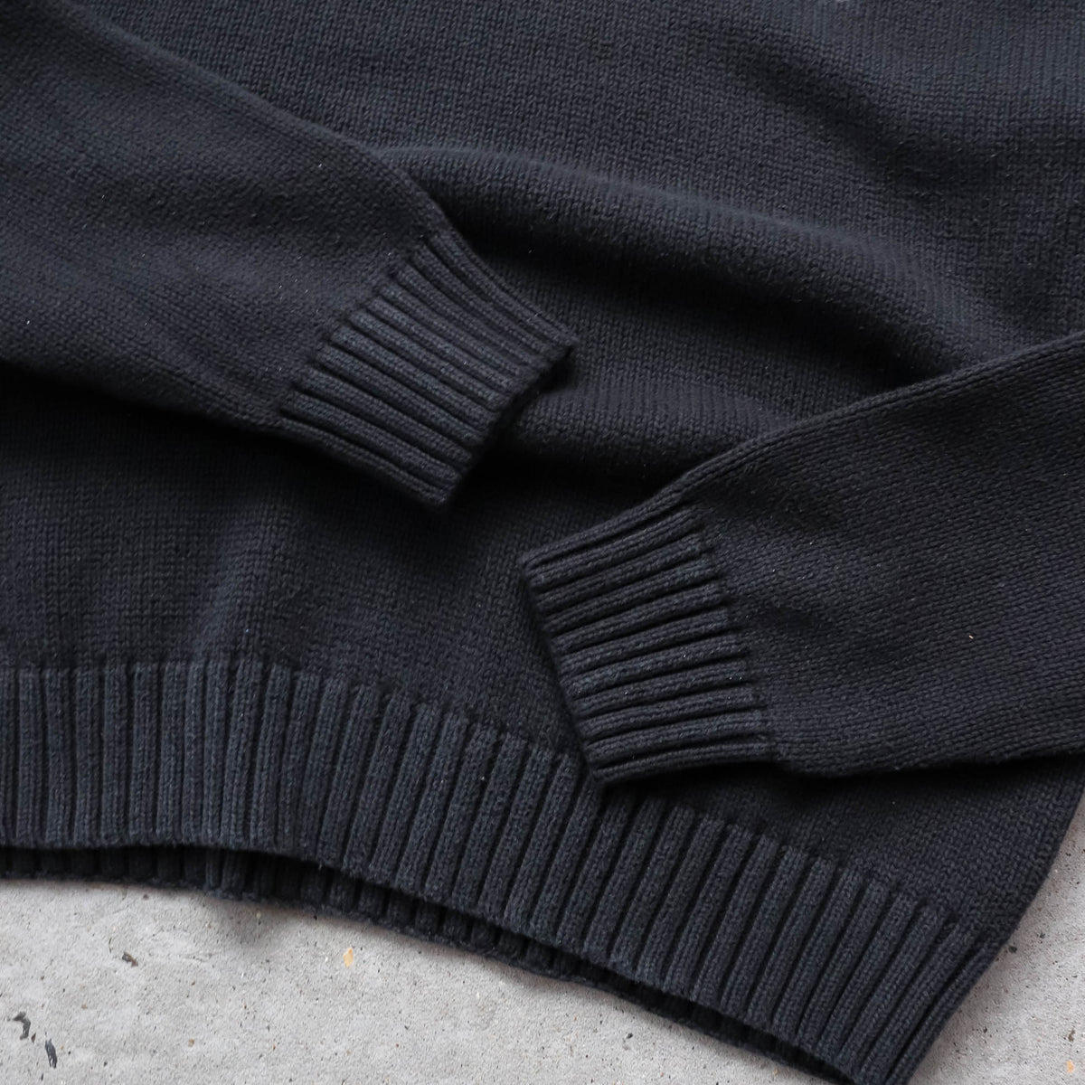 Chaps Ralph Lauren 1/4 Zip Knit Sweater - 2000s (L)