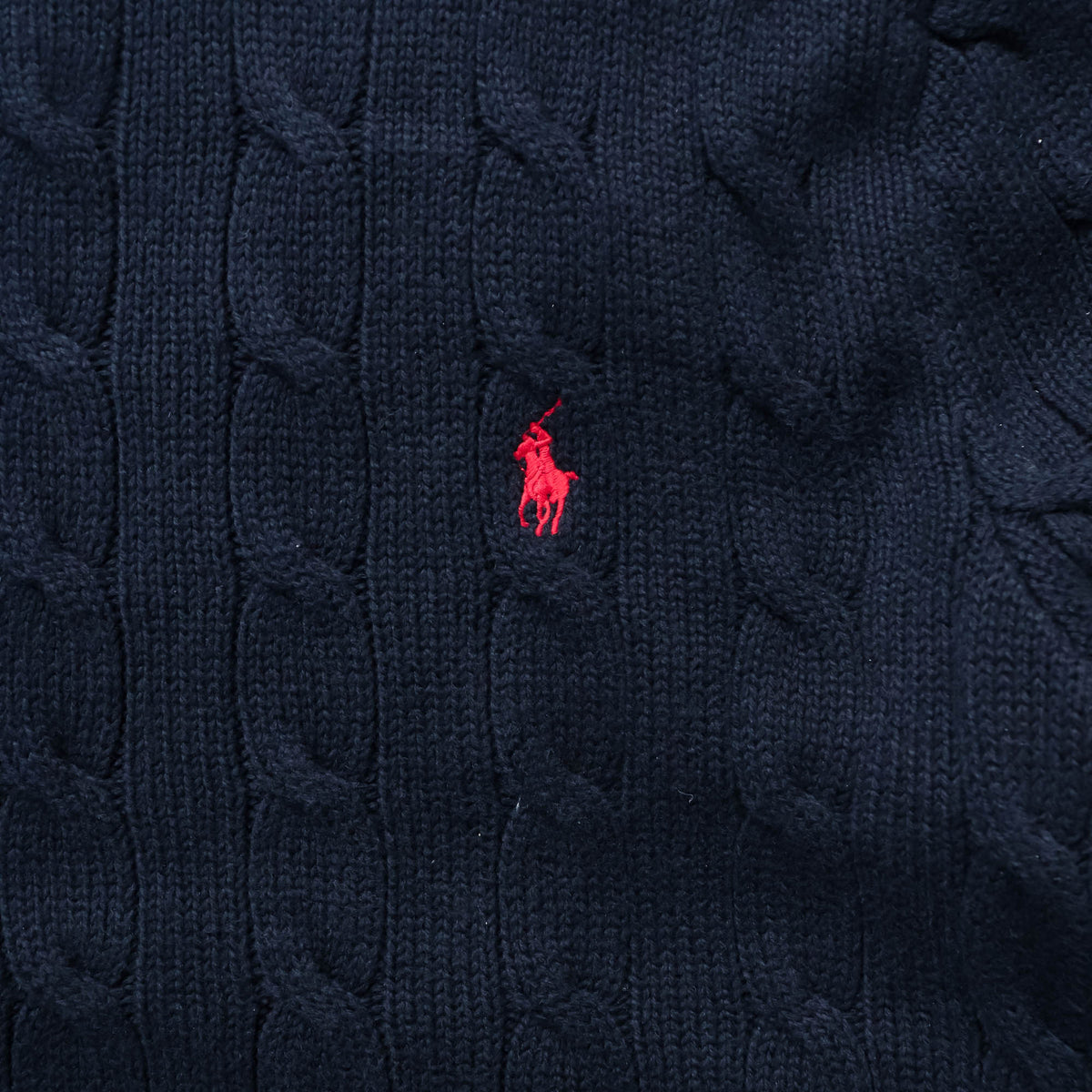Polo Ralph Lauren Cable Knit Sweater - 2000s (L)