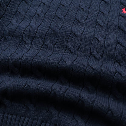 Polo Ralph Lauren Cable Knit Sweater - 2000s (L)