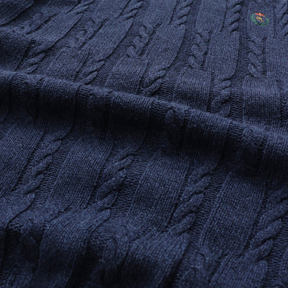 Chaps Ralph Lauren Cable Knit Sweater - 2000s (M)