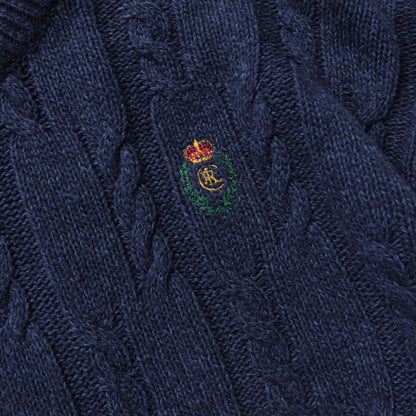 Chaps Ralph Lauren Cable Knit Sweater - 2000s (M)