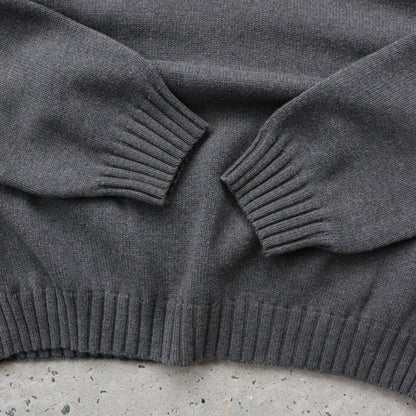 Chaps Ralph Lauren 1/4 Button Knit Sweater - 2000s (L)