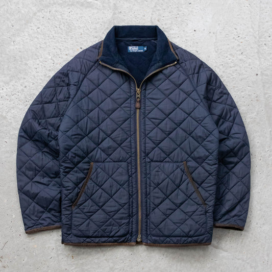 Polo Ralph Lauren Fleece Lined Quilted Jacket - 2000s (M)