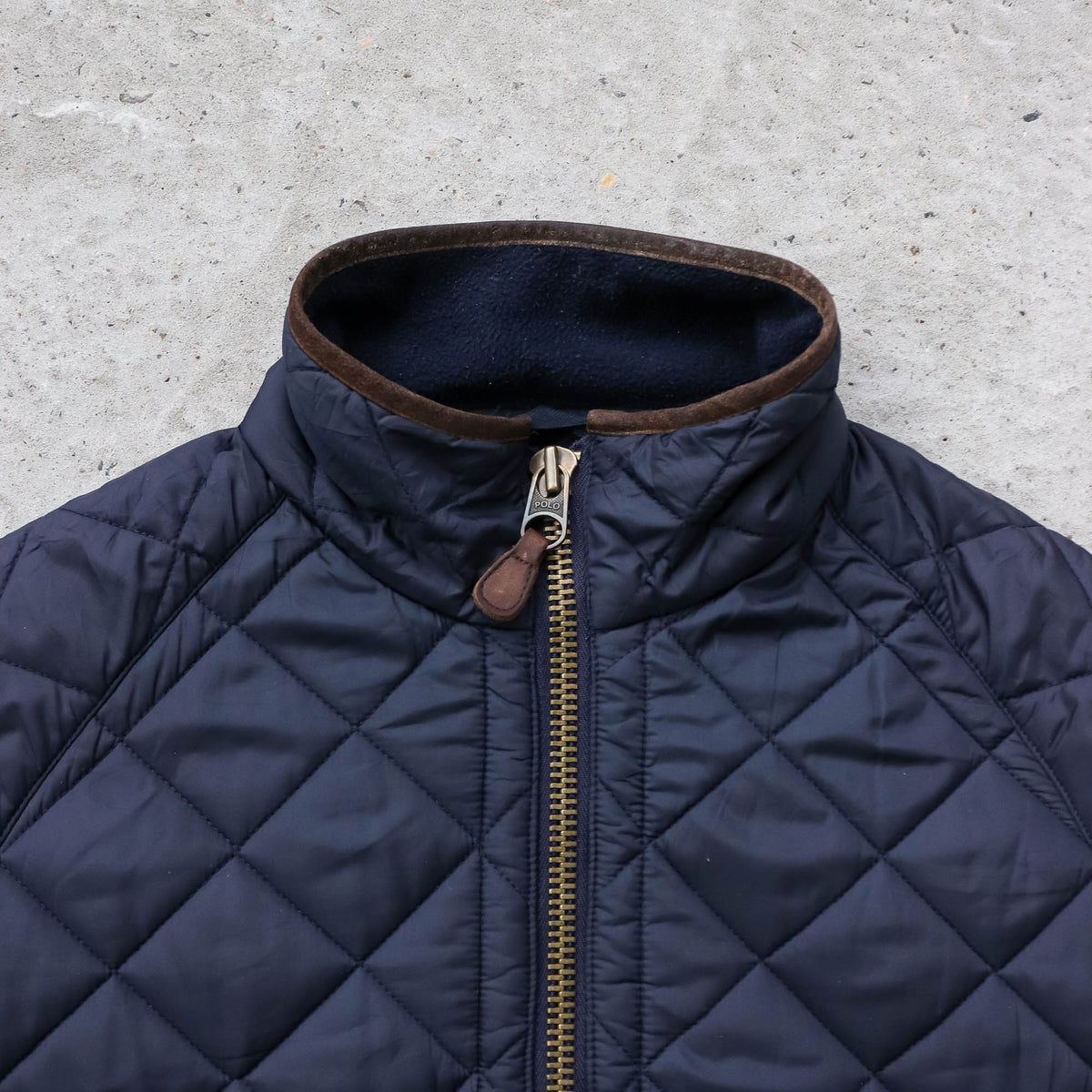 Polo Ralph Lauren Fleece Lined Quilted Jacket - 2000s (M)