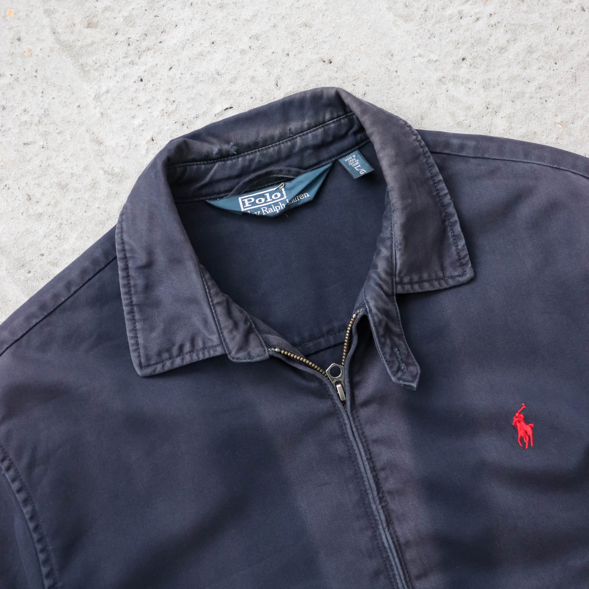 Polo Ralph Lauren Heavy Cotton Harrington Jacket - 90s (L)
