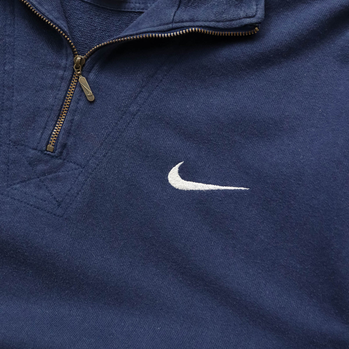 Nike Mini Swoosh 1/4 Zip Sweatshirt - 90s (M)