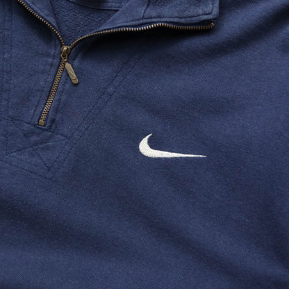 Nike Mini Swoosh 1/4 Zip Sweatshirt - 90s (M)