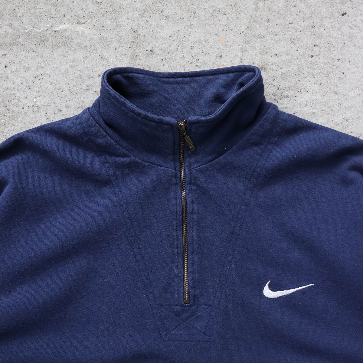 Nike Mini Swoosh 1/4 Zip Sweatshirt - 90s (M)