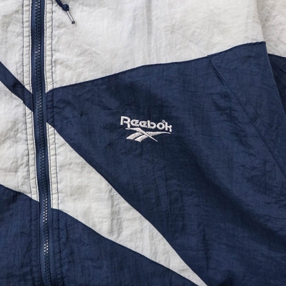 Reebok Big Logo Quilted Jacket - 90s (M)