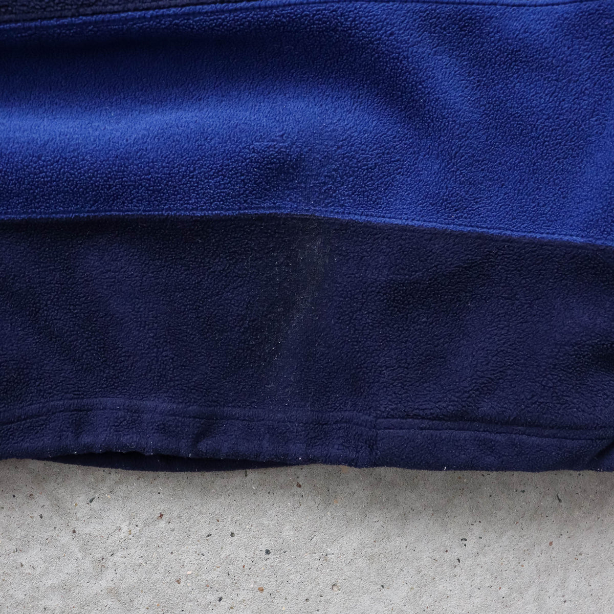 Tommy Hilfiger Snap-T Striped Fleece Pullover - 90s (M)