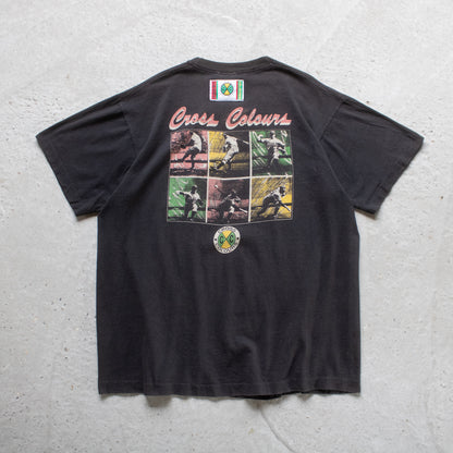 Vintage 90's Cross Colours Baseball League Tee - XL