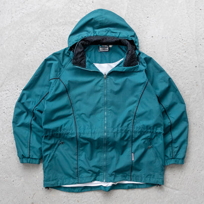 Umbro Hooded Technical Windbreaker Jacket - 90s (L)