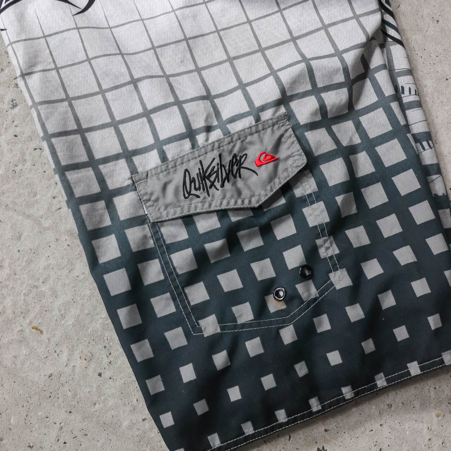 Quiksilver Iron Cross Board Shorts - 2000s (34)