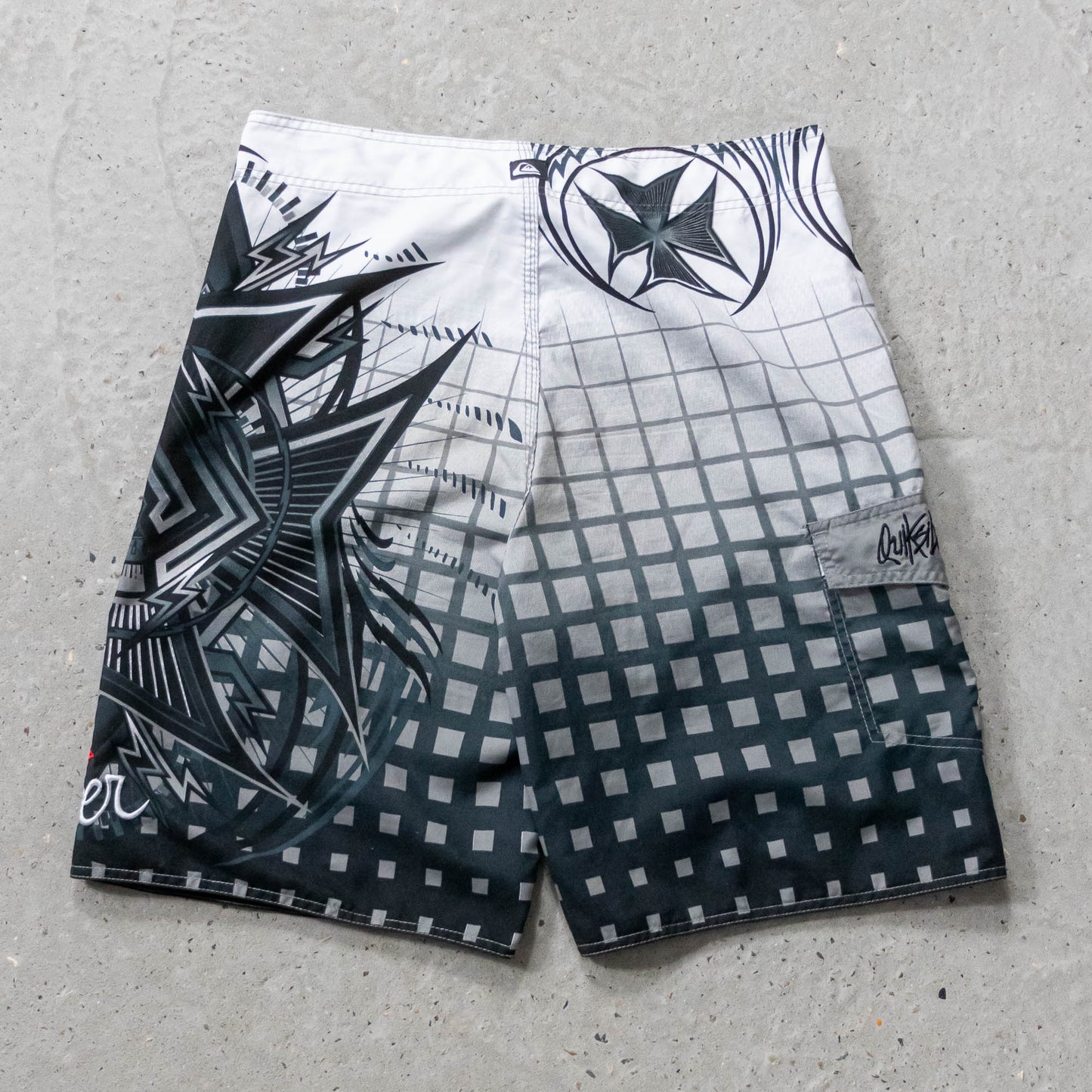 Quiksilver Iron Cross Board Shorts - 2000s (34)
