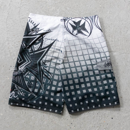 Quiksilver Iron Cross Board Shorts - 2000s (34)