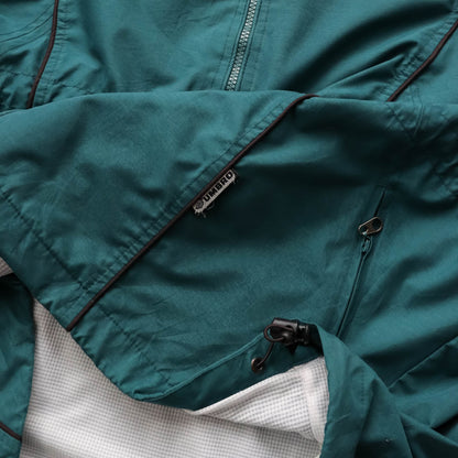Umbro Hooded Technical Windbreaker Jacket - 90s (L)