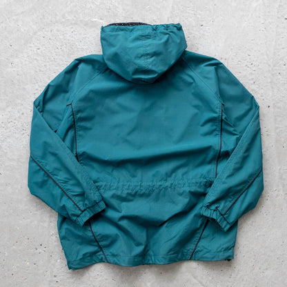 Umbro Hooded Technical Windbreaker Jacket - 90s (L)