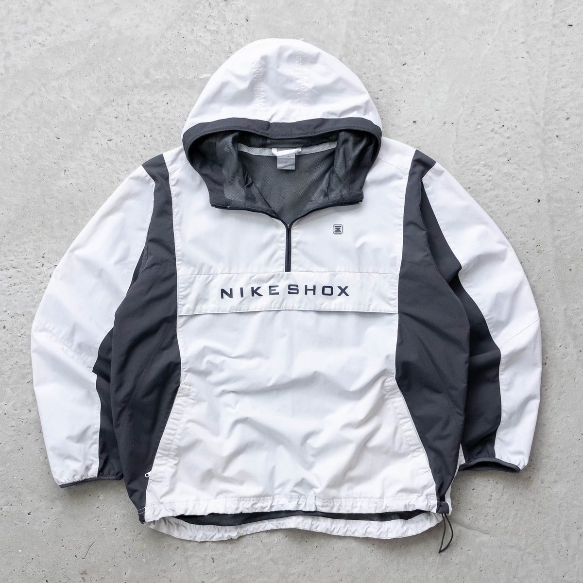 Nike Shox 1/4 Zip Windbreaker Jacket - 2000s (XL)