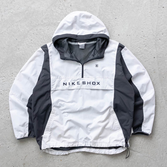 Nike Shox 1/4 Zip Windbreaker Jacket - 2000s (XL)