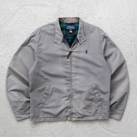 Polo Ralph Lauren Plaid Lined Harrington Jacket - 2000s (M)
