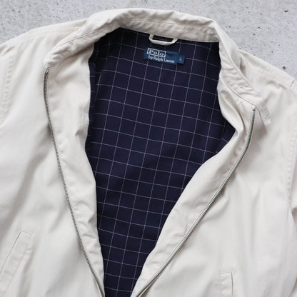 Polo Ralph Lauren Plaid Lined Harrington Jacket - 2000s (L)