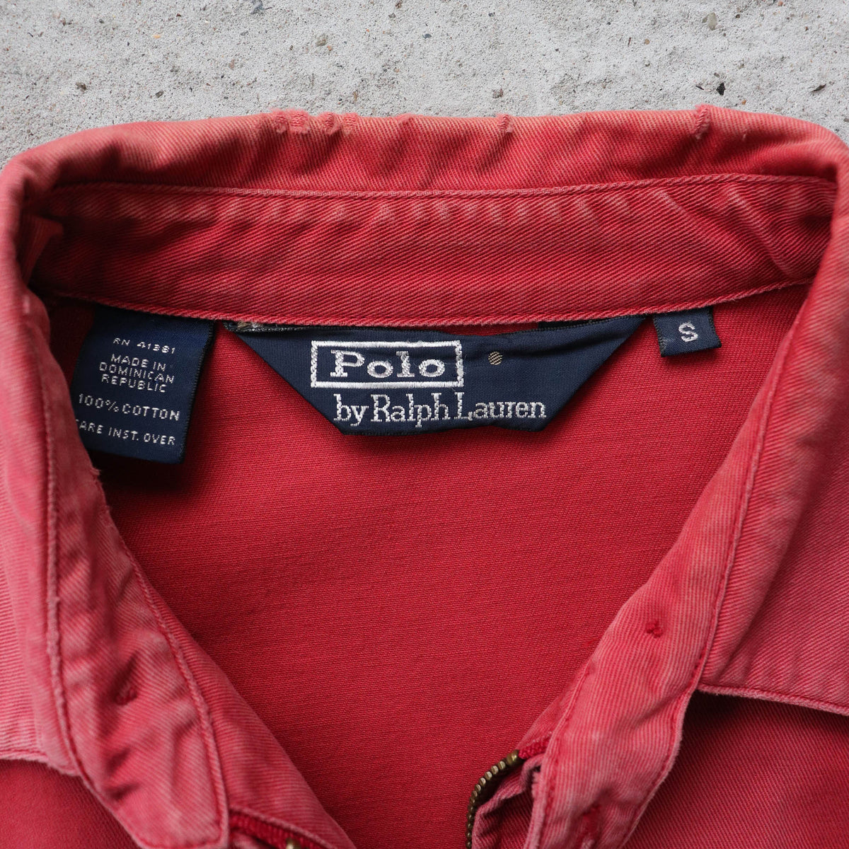 Polo Ralph Lauren Heavy Cotton Harrington Jacket - 90s (S)