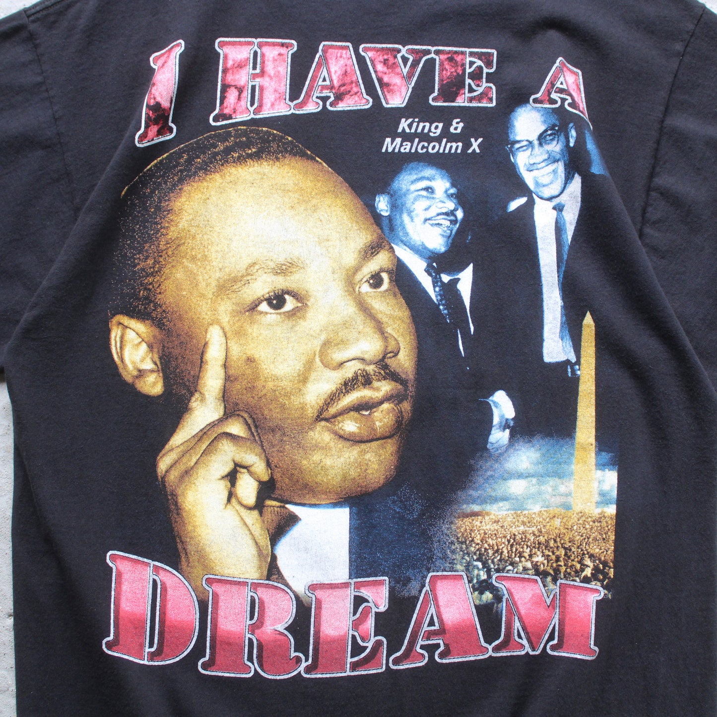 Vintage 90s Martin Luther King Jr Rap Tee - XL