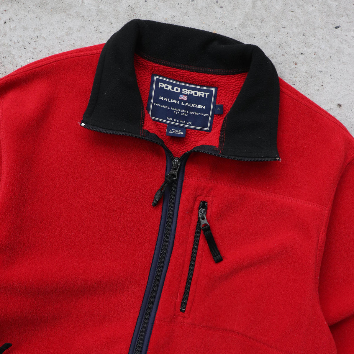 Polo Sport Ralph Lauren Polartec Fleece Jacket - 90s (S)