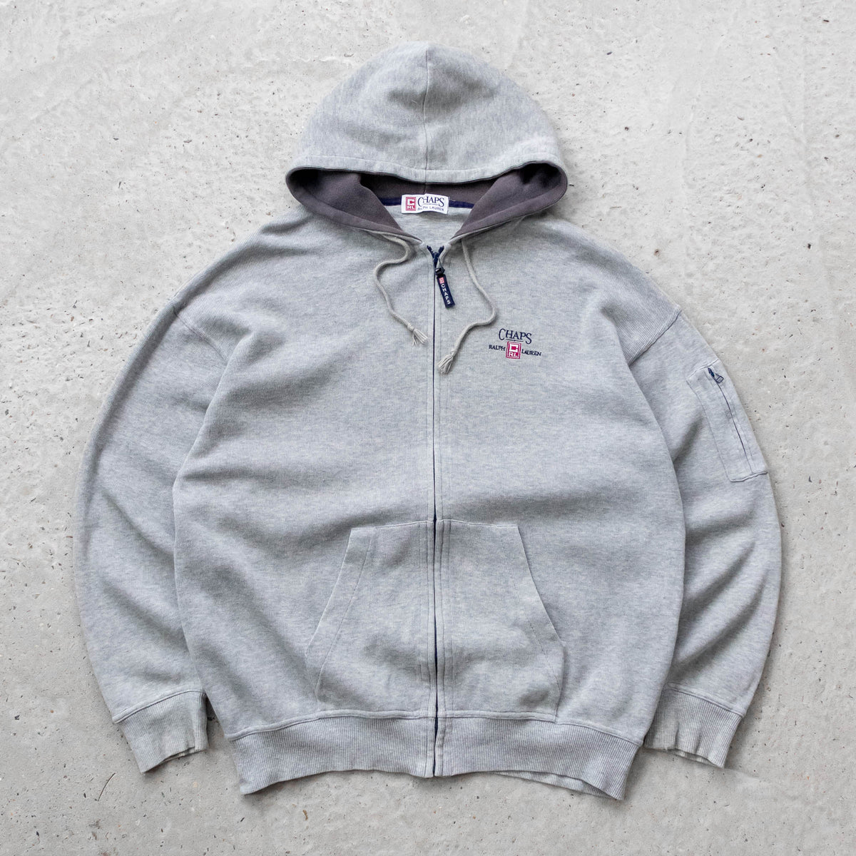 Chaps Ralph Lauren Full-Zip Utility Hoodie - 90s (XL)