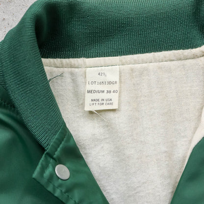 Skoal Bandit Racing Satin Bomber Jacket - 80s (M)
