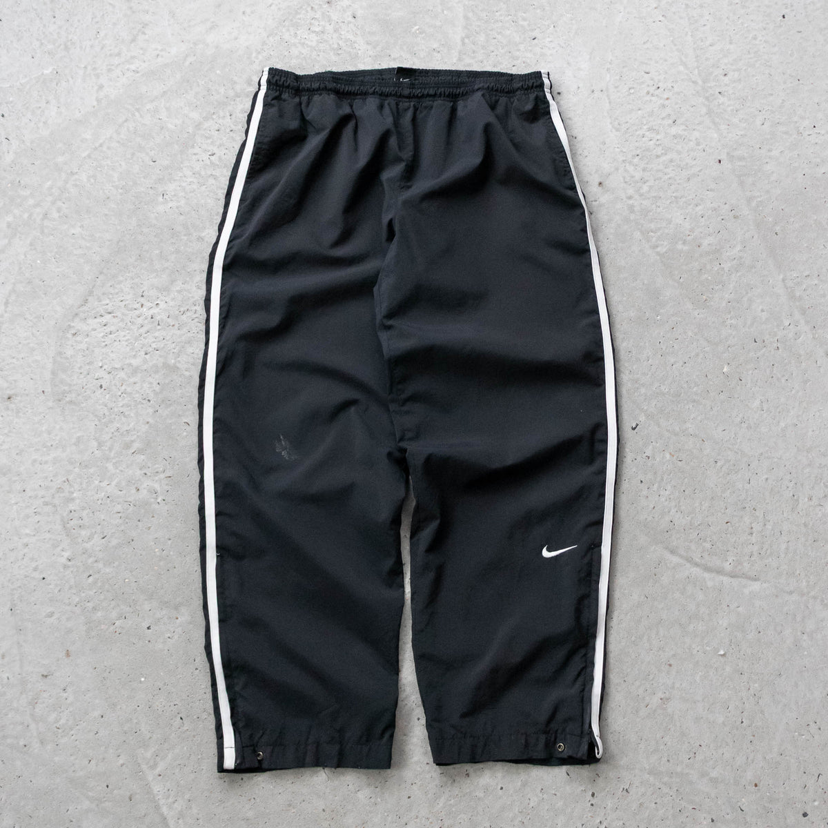Nike Mini Swoosh Striped Track Pants - 90s (L)