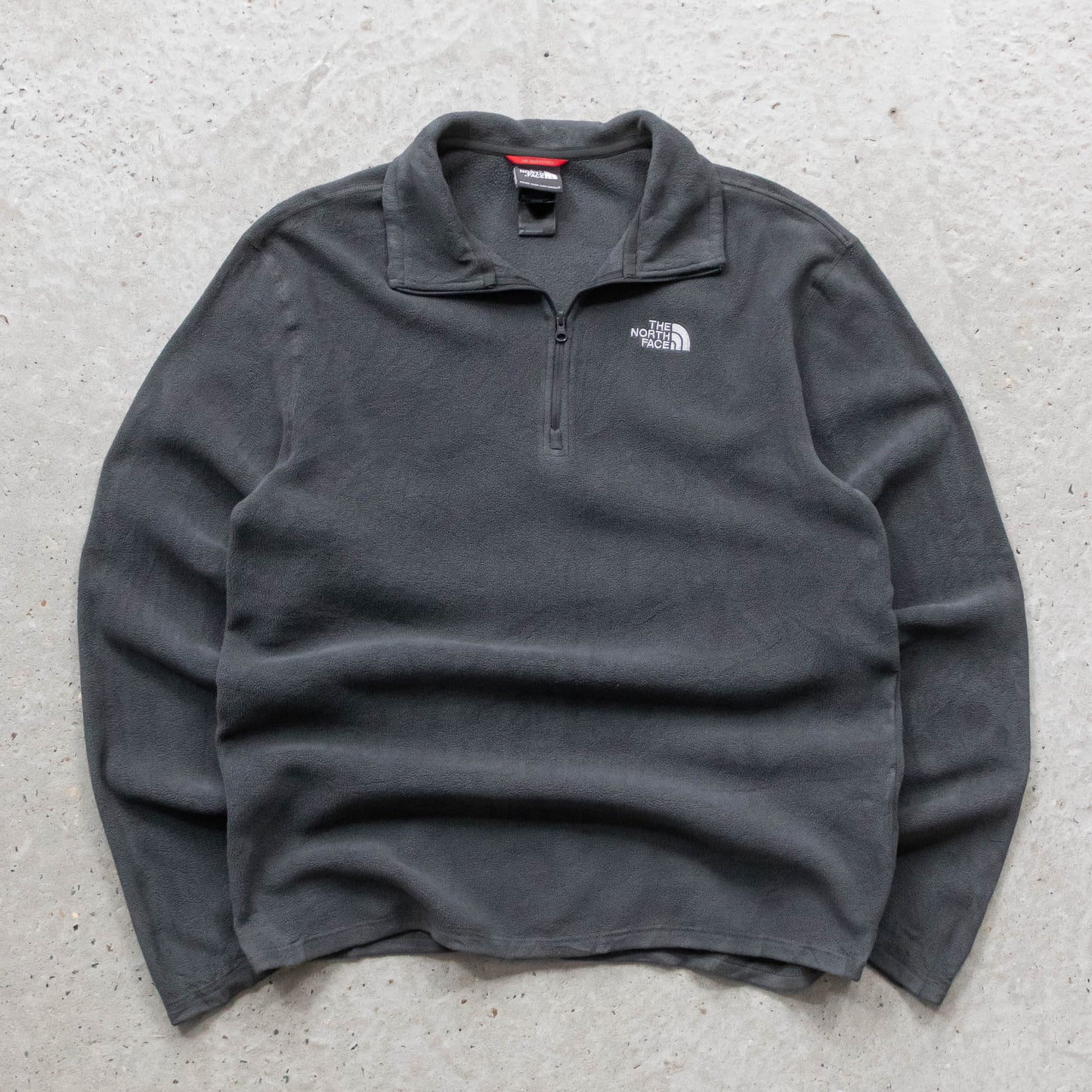 North Face 1/4 Zip Microfleece Pullover - 2000s (S)