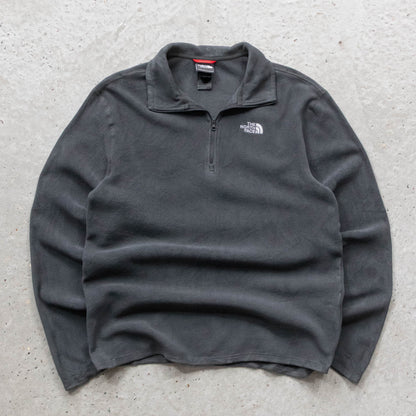 North Face 1/4 Zip Microfleece Pullover - 2000s (S)