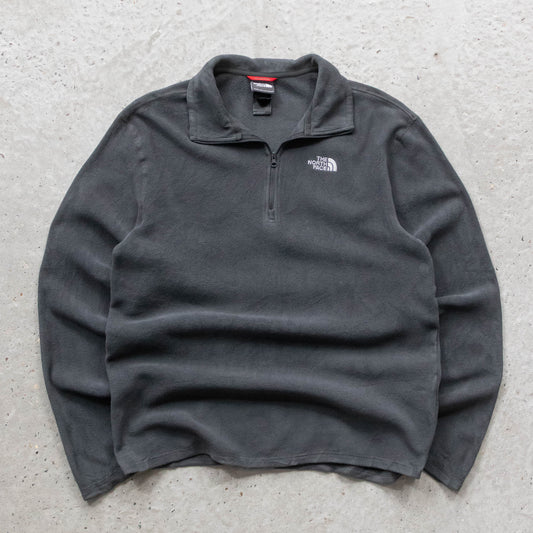 North Face 1/4 Zip Microfleece Pullover - 2000s (S)