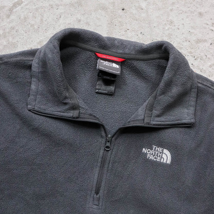 North Face 1/4 Zip Microfleece Pullover - 2000s (S)