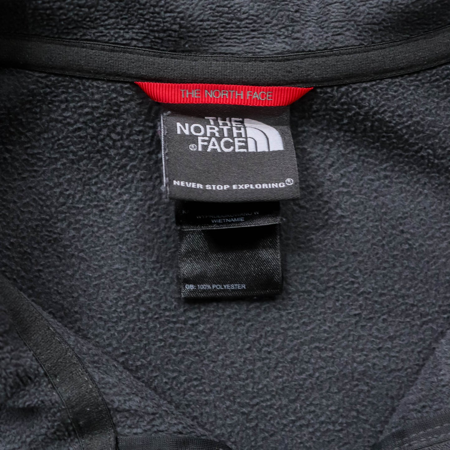 North Face 1/4 Zip Microfleece Pullover - 2000s (S)