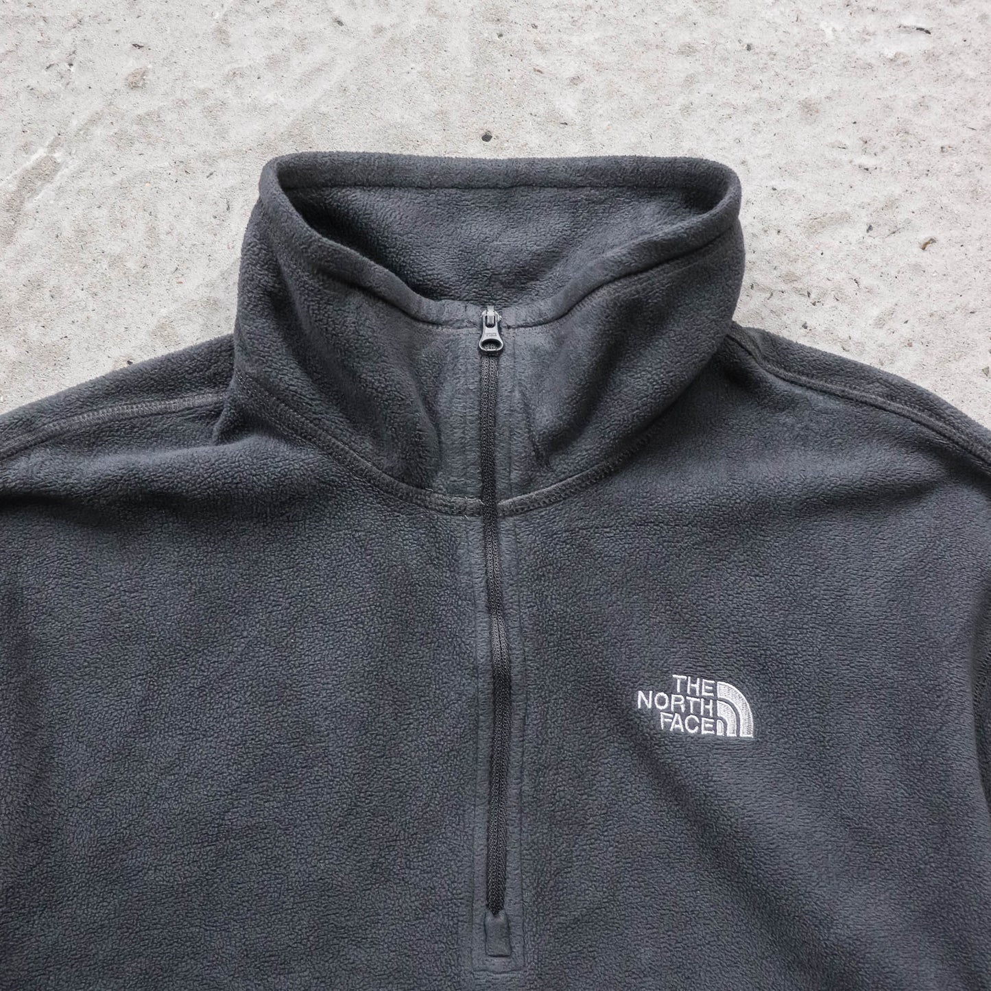 North Face 1/4 Zip Microfleece Pullover - 2000s (S)