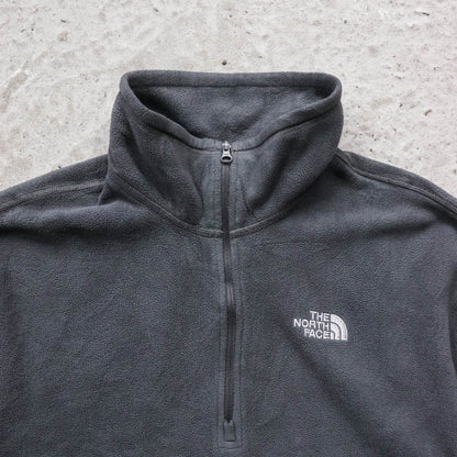 North Face 1/4 Zip Microfleece Pullover - 2000s (S)