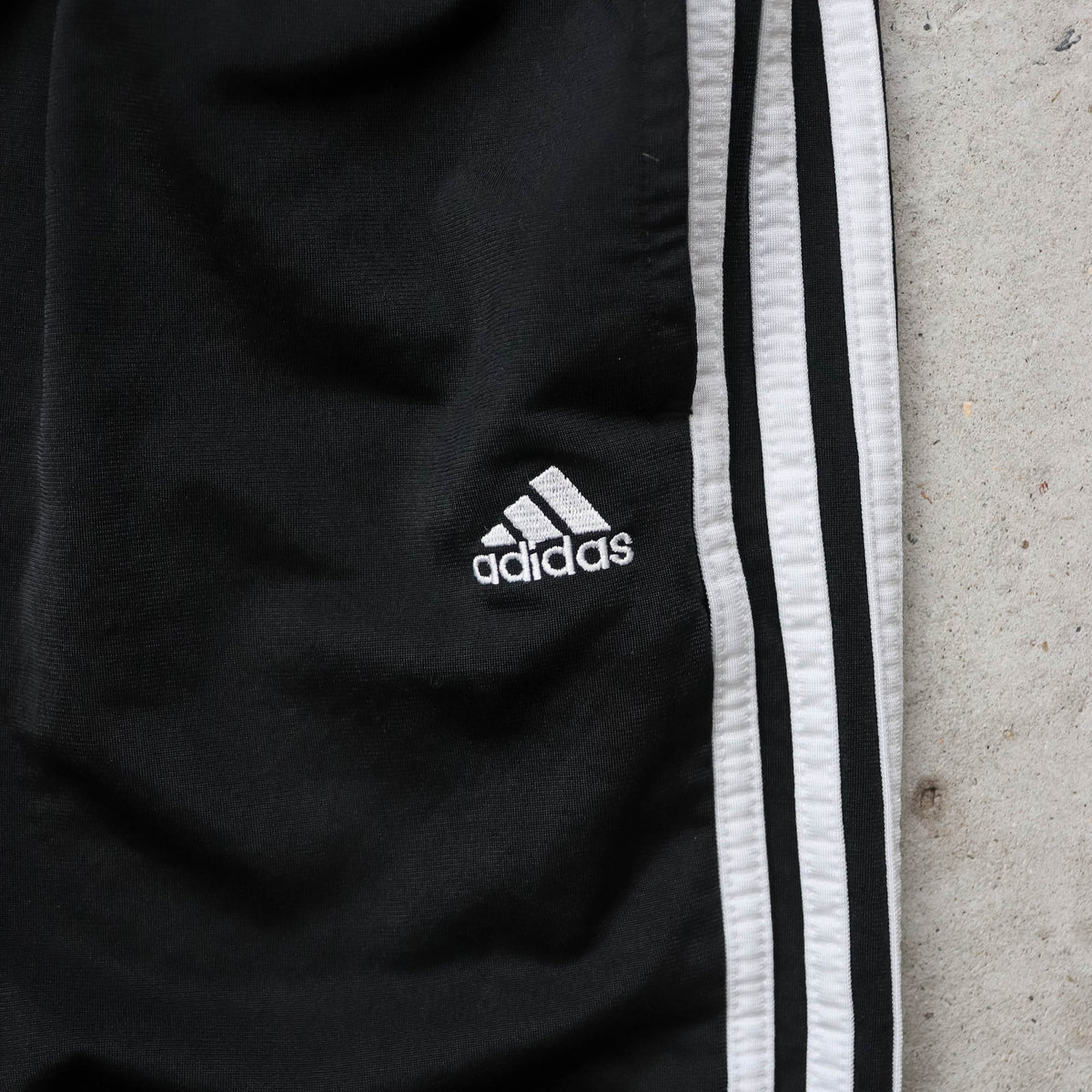 Adidas 3-Stripe Wide Leg Track Pants - 2000s (M)