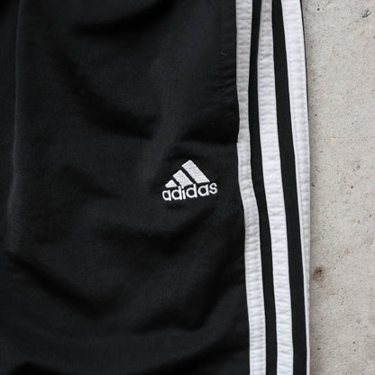 Adidas 3-Stripe Wide Leg Track Pants - 2000s (M)